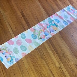 Decorative Easter Pastel Gnomes Eggs 13 in W x 70 in L Table Runner New